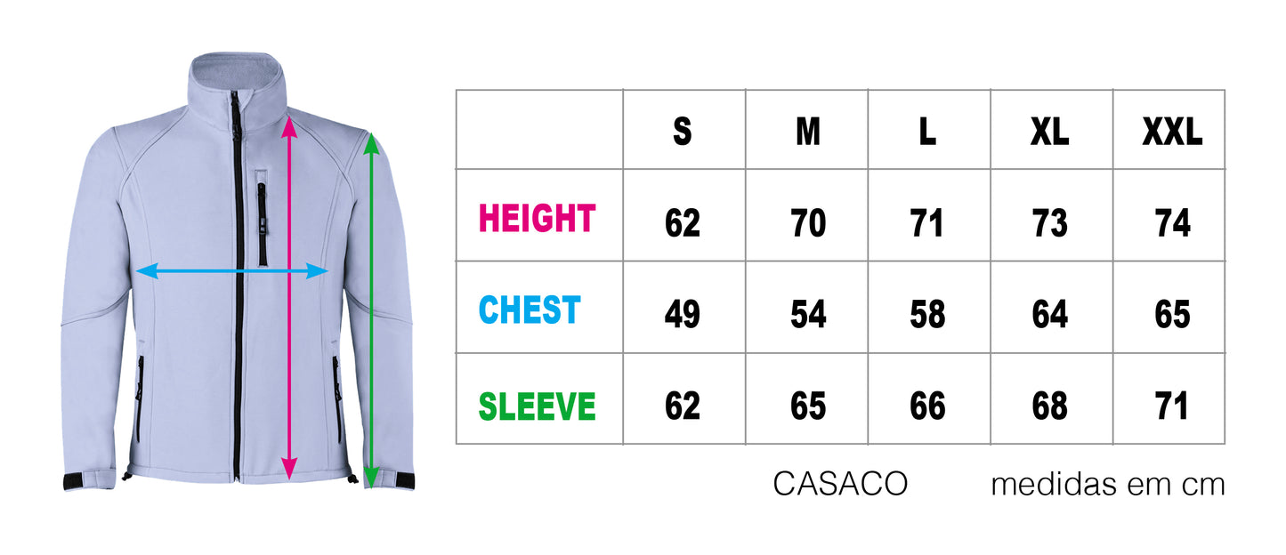 Casaco softshell Monster/Kawasaki