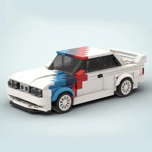 Buildable BMW M3 E30 455 pieces MOC Build Building Blocks Lego compatible